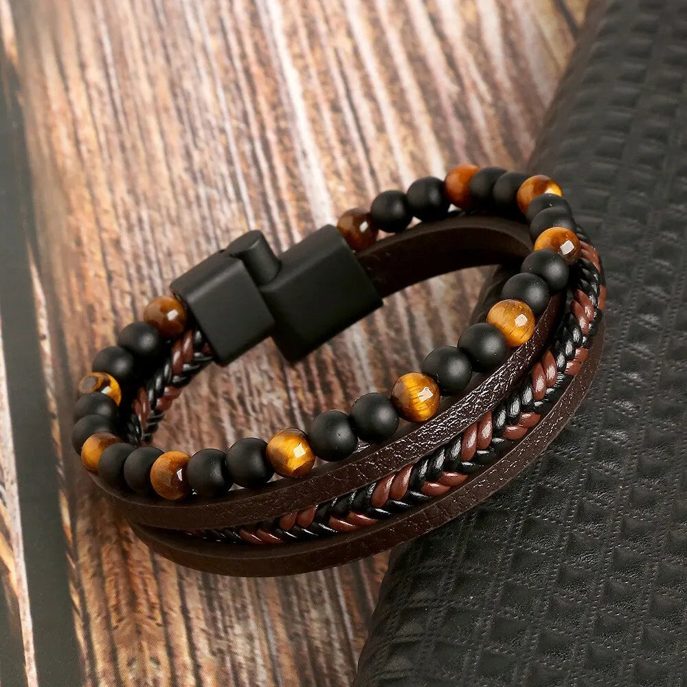 Bracelet Homme Cuir