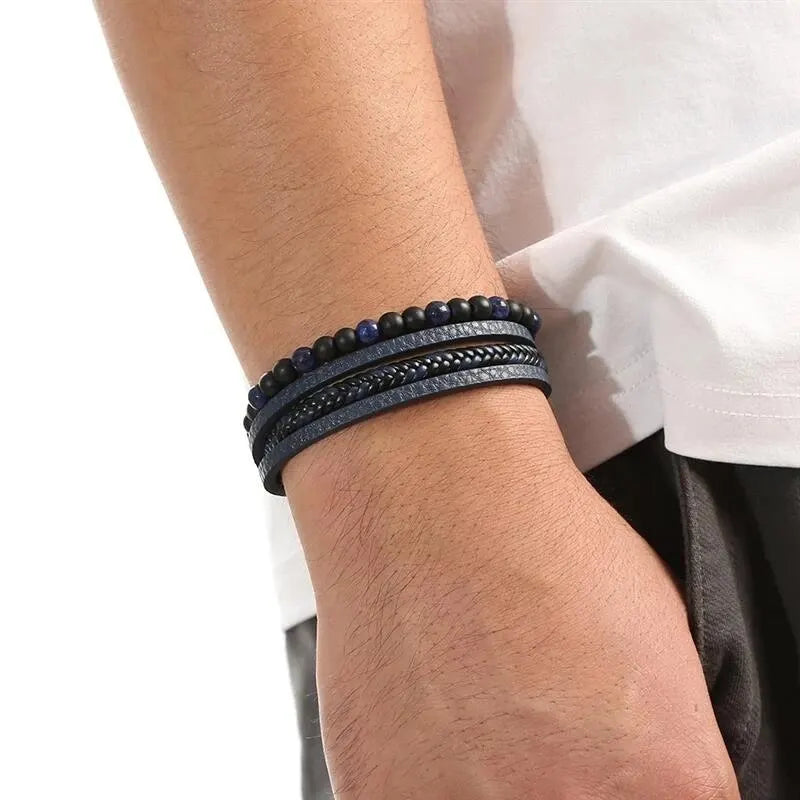 Bracelet Homme Cuir