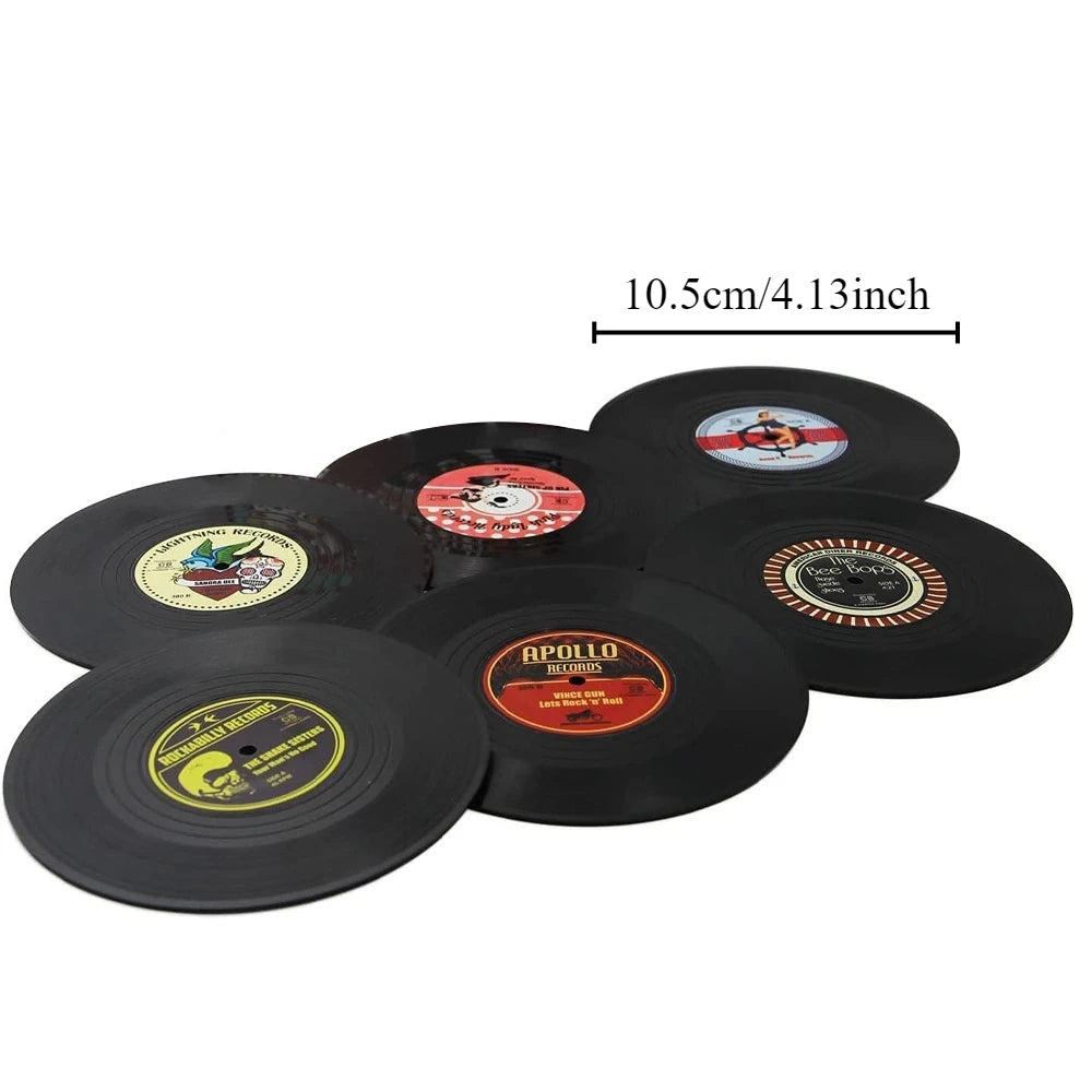 Sous-verres Vinyle
