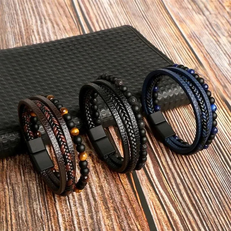 Bracelet Homme Cuir