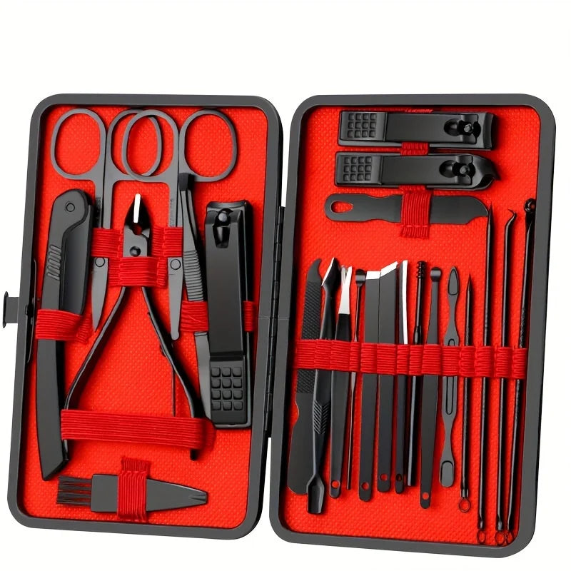 Set Coupe-Ongles Noir