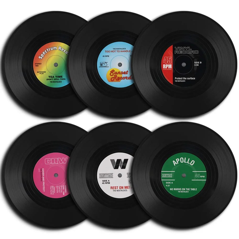 Sous-verres Vinyle