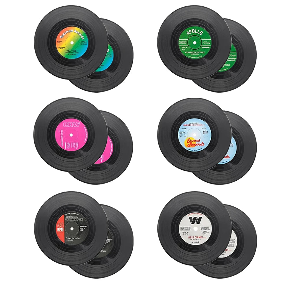 Sous-verres Vinyle